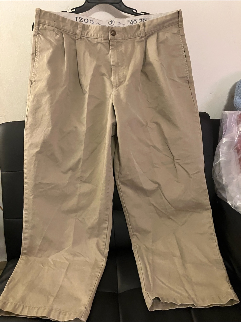 Izod Saltwater Chino Khaki Pants